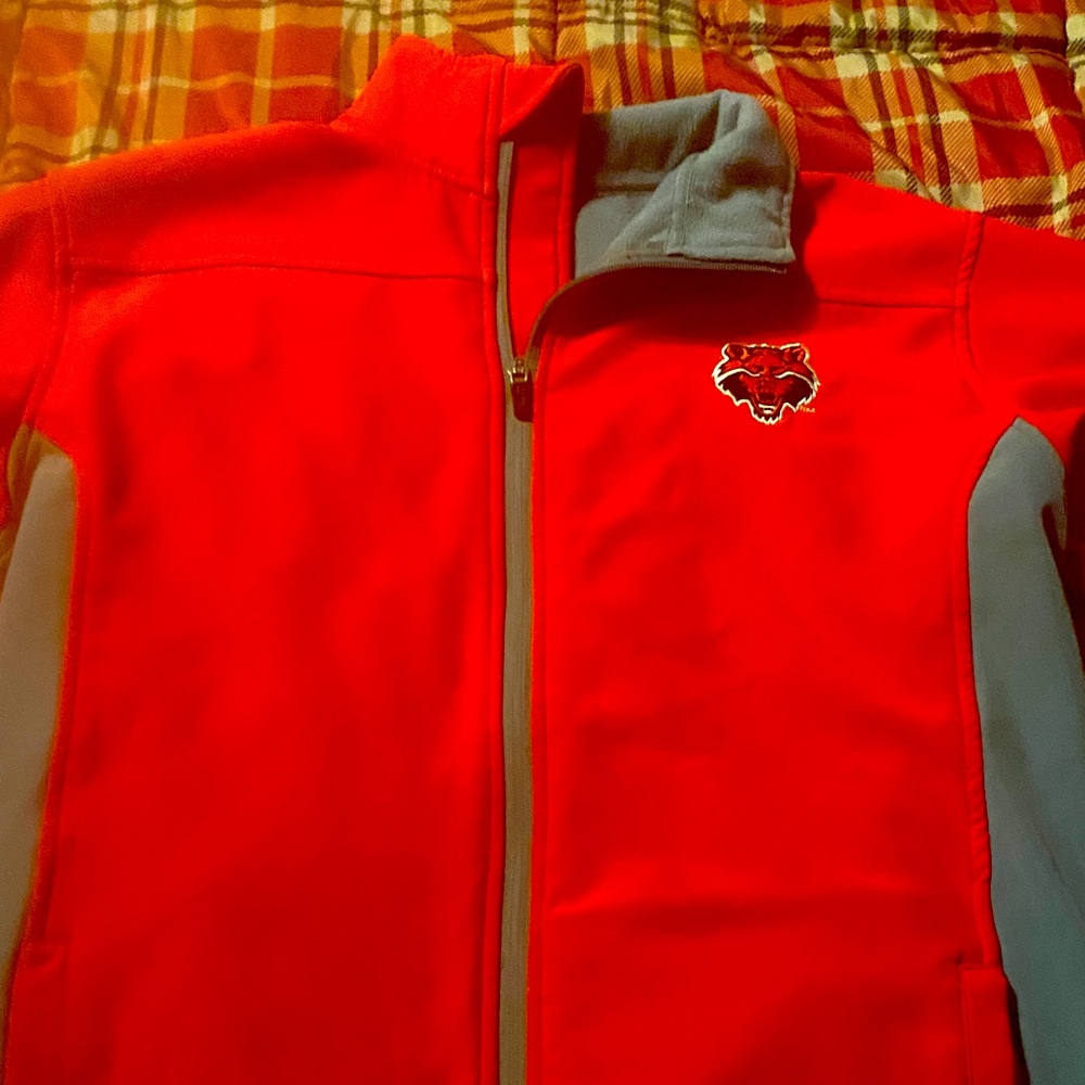Russell Athletic Gray Fleece Jacket